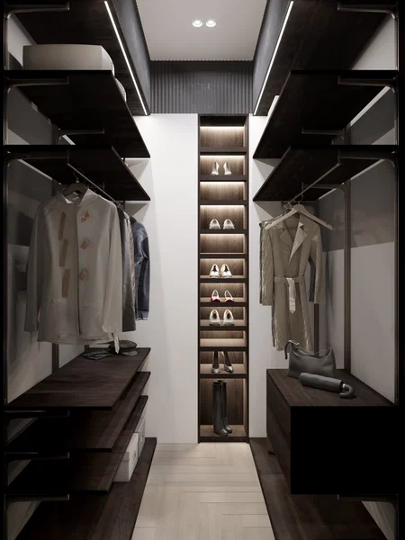 Дизайн гардеробной комнаты фото4