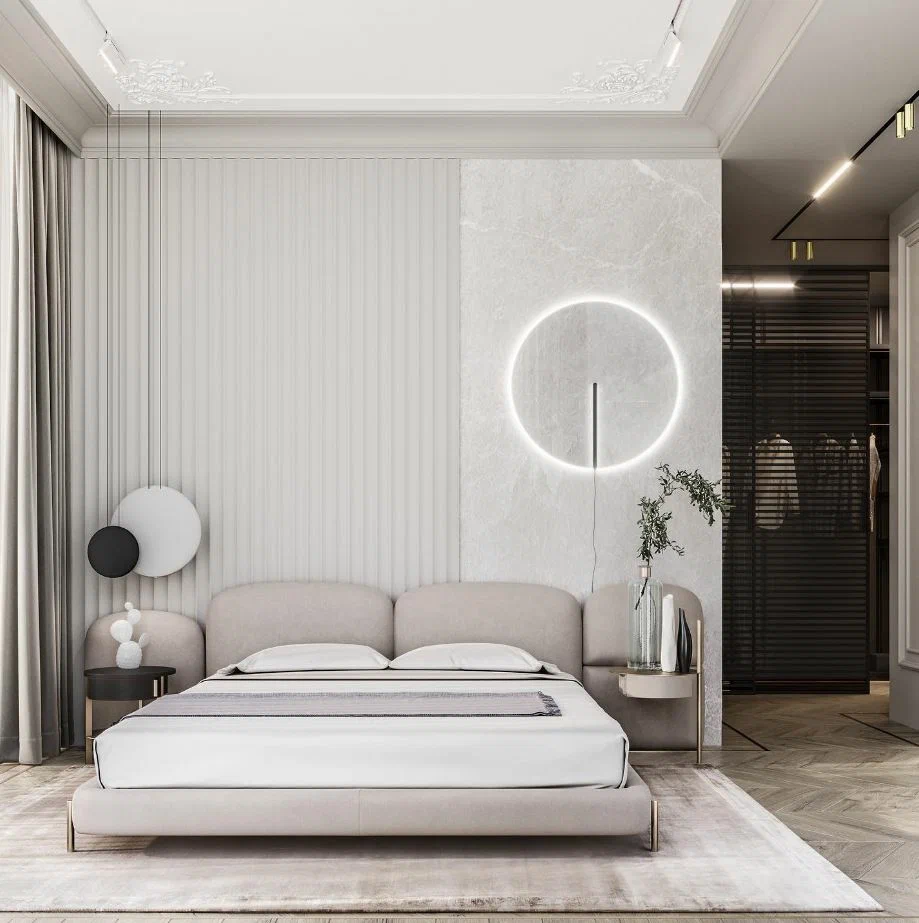 Спальня - дизайн интерьера